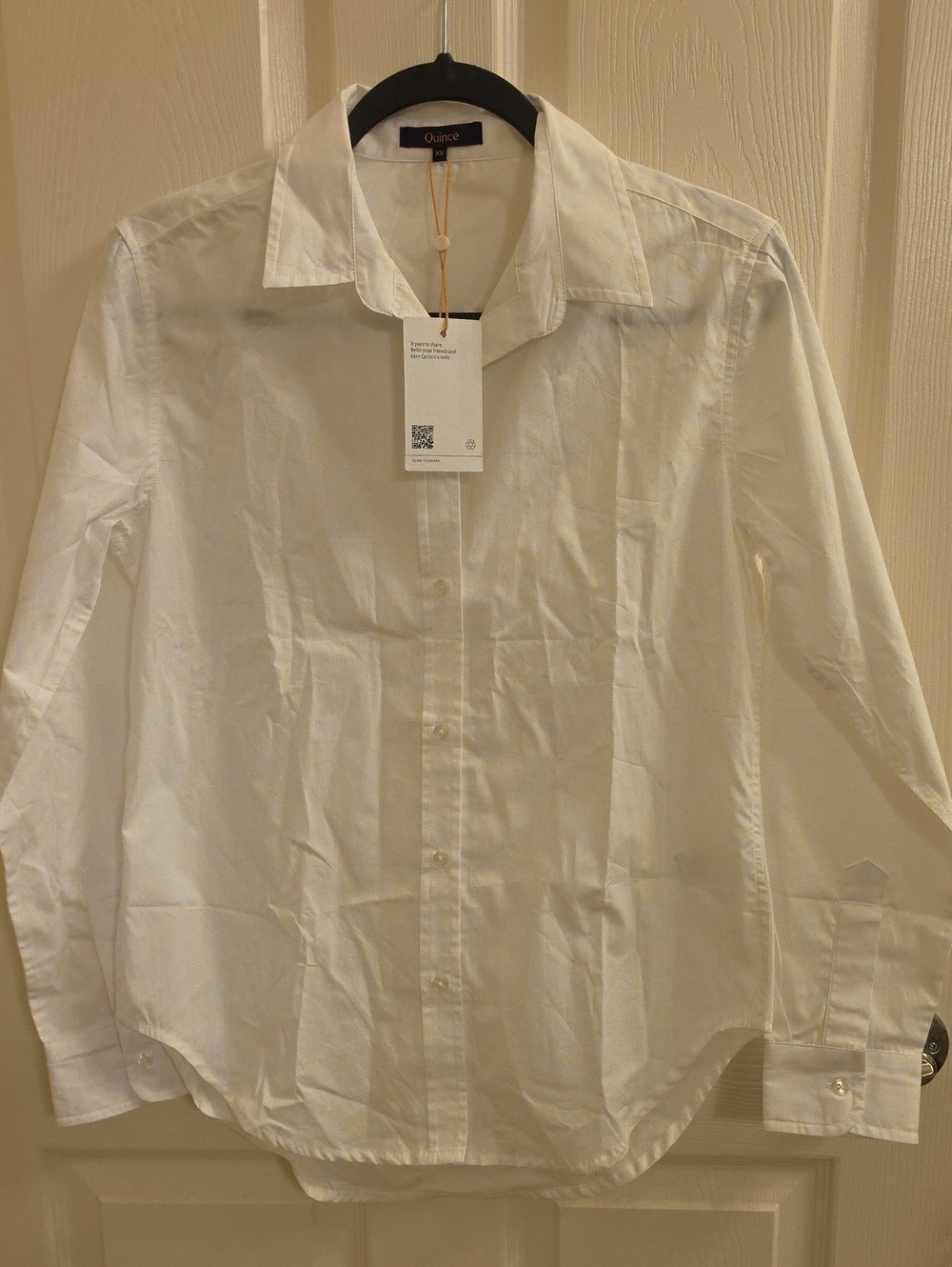 Quince 100% Organic Cotton Poplin Long Sleeve Shirt